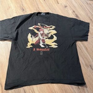 Men's Black vintage Naruto